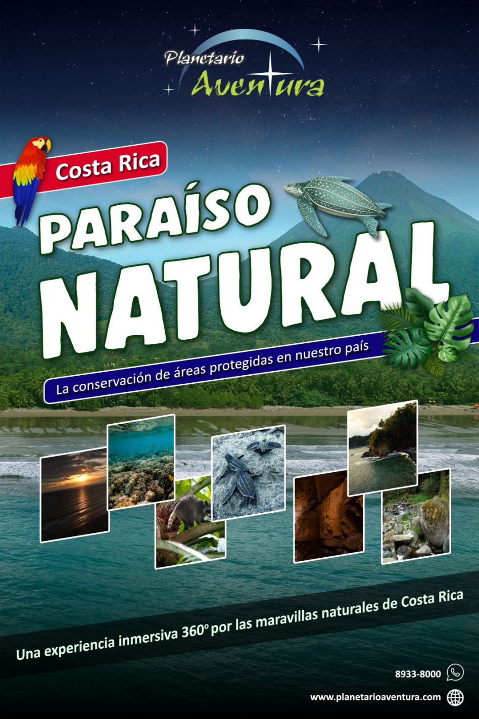 Costa Rica:  Paraíso Natural